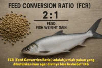 Apa Itu FCR Pakan Budidaya Bandeng? Feed Convertion Ratio